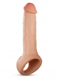 Телесная насадка-удлинитель Thrive 8.75 Inch Realistic Penis Extender Sleeve - 22,2 см. - Blush Novelties - в Магнитогорске купить с доставкой