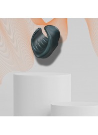 Серый сквозной мастурбатор с вибрацией Manwan Starter - Manwan - в Магнитогорске купить с доставкой