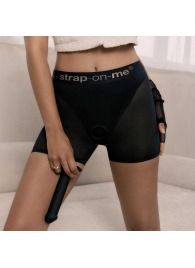 Трусики-шорты для фиксации насадок Strap-on-me Harness Lingerie Halo - size XS - Strap-on-me - купить с доставкой в Магнитогорске