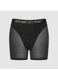 Трусики-шорты для фиксации насадок Strap-on-me Harness Lingerie Halo - size XS - Strap-on-me - купить с доставкой в Магнитогорске