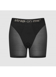 Трусики-шорты для фиксации насадок Strap-on-me Harness Lingerie Halo - size XL - Strap-on-me - купить с доставкой в Магнитогорске