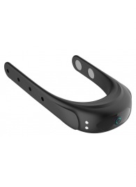 Черное эрекционное виброкольцо на ремешках - Boys of Toys - в Магнитогорске купить с доставкой