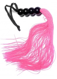 Розовая силиконовая плеть - 35,5 см. - Boys of Toys - купить с доставкой в Магнитогорске