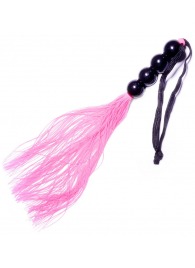 Розовая силиконовая плеть - 35,5 см. - Boys of Toys - купить с доставкой в Магнитогорске