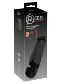 Черный вибромастурбатор с трехточечной стимуляцией Penis Trainer with 3 Point Stimulation - Orion - в Магнитогорске купить с доставкой