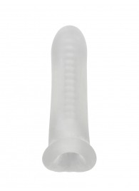 Белый фаллоудлинитель Striker - 13,5 см. - Lola Games - в Магнитогорске купить с доставкой
