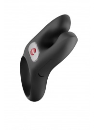 Черное эрекционное виброкольцо Nos - Fun Factory - в Магнитогорске купить с доставкой