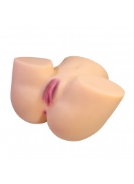 Телесный мастурбатор Liora с 2 любовными тоннелями - Baile - в Магнитогорске купить с доставкой