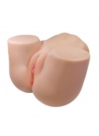 Телесный мастурбатор Julia с 2 любовными тоннелями - Baile - в Магнитогорске купить с доставкой