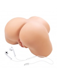 Телесный мастурбатор Olivia с 2 любовными отверстиями - Baile - в Магнитогорске купить с доставкой