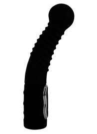 Чёрный стимулятор простаты с ротацией Prostate Twister - 20 см. - Orion - в Магнитогорске купить с доставкой