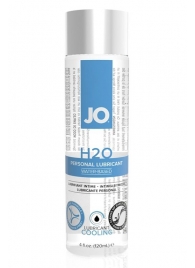 Охлаждающий лубрикант на водной основе JO Personal Lubricant H2O COOLING - 120 мл. - System JO - купить с доставкой в Магнитогорске