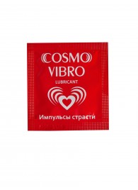 Пробник женского стимулирующего лубриканта на силиконовой основе Cosmo Vibro - 3 гр. - Биоритм - купить с доставкой в Магнитогорске