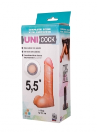 Фаллическая насадка Харнесс UNICOCK 5,5  - 17 см. - LOVETOY (А-Полимер) - купить с доставкой в Магнитогорске