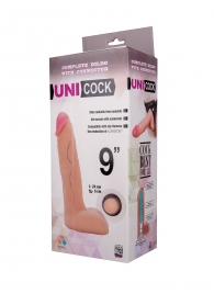 Фаллическая насадка Харнесс UNICOCK 9  - 24 см. - LOVETOY (А-Полимер) - купить с доставкой в Магнитогорске