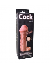 Фаллоудлинитель с кольцом COCK size M - 15 см. - LOVETOY (А-Полимер) - в Магнитогорске купить с доставкой