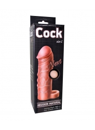 Фаллоудлинитель с кольцом COCK size L - 16,5 см. - LOVETOY (А-Полимер) - в Магнитогорске купить с доставкой