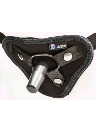 Вибрострапон с двумя насадками UniStrap - 18 и 18 см. - LOVETOY (А-Полимер) - купить с доставкой в Магнитогорске