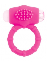 Розовое эрекционное виброкольцо A-toys - A-toys - в Магнитогорске купить с доставкой