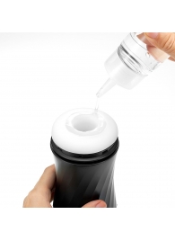 Мастурбатор с регулируемой плотностью обхвата Custom Strength CUP Twist Ripple - Tenga - в Магнитогорске купить с доставкой