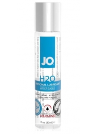 Возбуждающий лубрикант на водной основе JO Personal Lubricant H2O Warming - 30 мл. - System JO - купить с доставкой в Магнитогорске