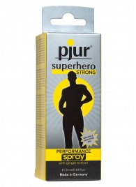 Спрей-пролонгатор длительного действия pjur SUPERHERO Strong Spray - 20 мл. - Pjur - купить с доставкой в Магнитогорске