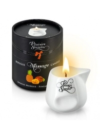 Массажная свеча с ароматом манго и ананаса Bougie de Massage Ananas Mangue - 80 мл. - Plaisir Secret - купить с доставкой в Магнитогорске