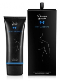Возбуждающий крем для мужчин Nuit Ardente Creme Performante Plaisirs Secrets - 60 мл. - Plaisir Secret - купить с доставкой в Магнитогорске