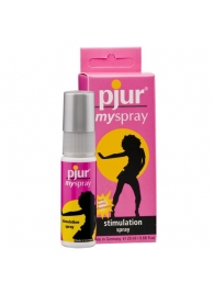 Возбуждающий женский спрей pjur MYSPRAY - 20 мл. - Pjur - купить с доставкой в Магнитогорске