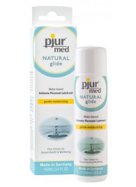 Нейтральный лубрикант на водной основе pjur MED Natural glide - 100 мл. - Pjur - купить с доставкой в Магнитогорске