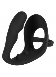 Эрекционное кольцо с подхватом мошонки и анальным отростком для воздействия на простату - Orion - в Магнитогорске купить с доставкой