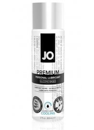 Охлаждающий лубрикант на силиконовой основе JO Personal Premium Lubricant Cooling - 60 мл. - System JO - купить с доставкой в Магнитогорске