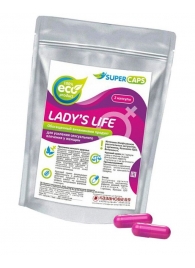 Возбуждающие капсулы Ladys Life - 2 капсулы (0,35 гр.) - SuperCaps - купить с доставкой в Магнитогорске