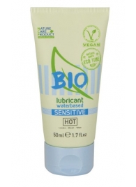 Органический лубрикант для чувствительной кожи Bio Sensitive - 50 мл. - HOT - купить с доставкой в Магнитогорске