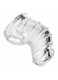Насадка для ограничения эрекции Detained Soft Body Chastity Cage - XR Brands - купить с доставкой в Магнитогорске