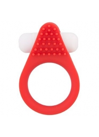Красное эрекционное кольцо LIT-UP SILICONE STIMU RING 1 RED - Dream Toys - в Магнитогорске купить с доставкой