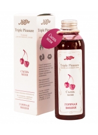 Эликсир Triple Pleasure  Горячая вишня  - 130 гр. - JULEJU - купить с доставкой в Магнитогорске