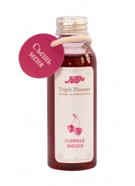 Эликсир Triple Pleasure  Горячая вишня  - 65 гр. - JULEJU - купить с доставкой в Магнитогорске