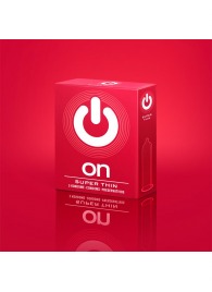 Супертонкие презервативы ON) Super Thin - 3 шт. - ON) - купить с доставкой в Магнитогорске