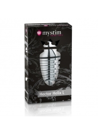 Анальный плаг для электростимуляции Hector Helix Buttplug L - 11,5 см. - MyStim - купить с доставкой в Магнитогорске