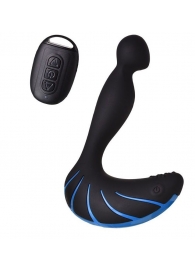 Чёрно-синий массажер простаты Erotist Third - Erotist Adult Toys - в Магнитогорске купить с доставкой