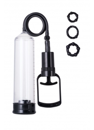 Вакуумная помпа A-toys с уплотнителем и эрекционными кольцами - A-toys - в Магнитогорске купить с доставкой