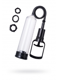 Вакуумная помпа A-toys с уплотнителем и эрекционными кольцами - A-toys - в Магнитогорске купить с доставкой