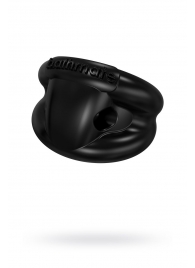 Чёрное эрекционное виброкольцо Strength - Bathmate - в Магнитогорске купить с доставкой