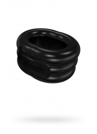 Чёрное эрекционное виброкольцо Stretch - Bathmate - в Магнитогорске купить с доставкой