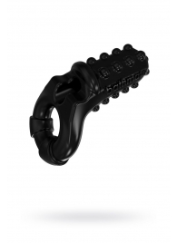 Чёрное эрекционное виброкольцо Tickle - Bathmate - в Магнитогорске купить с доставкой