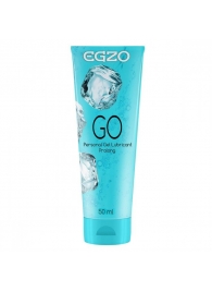 Пролонгирующий лубрикант на водной основе Egzo Go - 50 мл. - EGZO - купить с доставкой в Магнитогорске