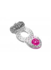 Прозрачное эрекционное кольцо Rings Ringer - Lola Games - в Магнитогорске купить с доставкой
