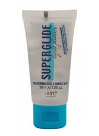 Гель-смазка на водной основе для чувствительной кожи Superglide - 30 мл. - HOT - купить с доставкой в Магнитогорске