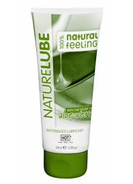 Смазка на водной основе с алоэ вера Nature Lube - 30 мл. - HOT - купить с доставкой в Магнитогорске